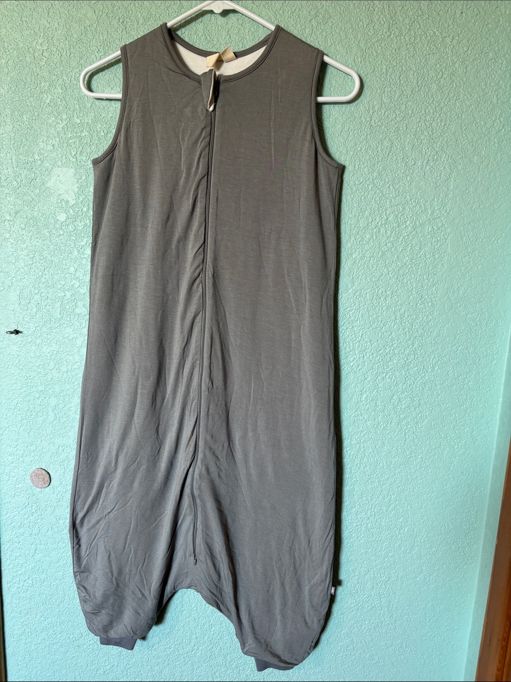 Kyte Baby Sleeveless Gray Walker Sleep Bag Sack Kids Size 4T 1.0 tog Good